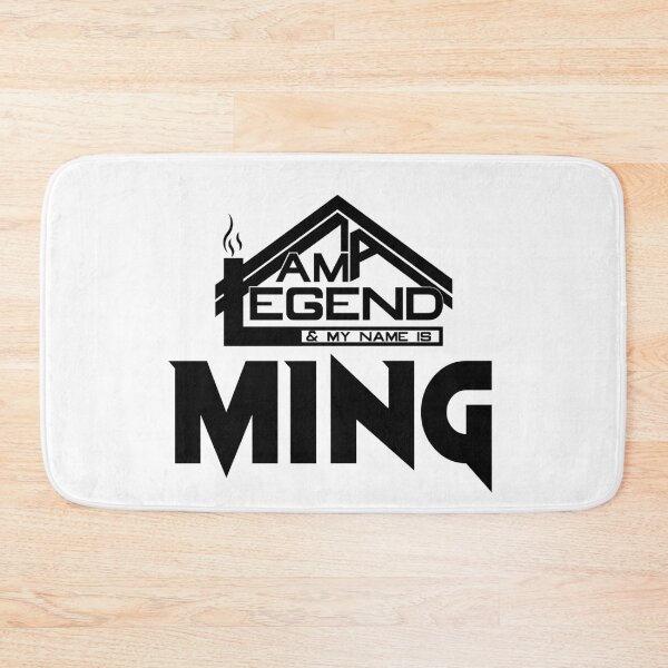 Item preview, I am a Legend & My Name Is Ming ( I am Legendary ) designed and sold by koreatvtea.