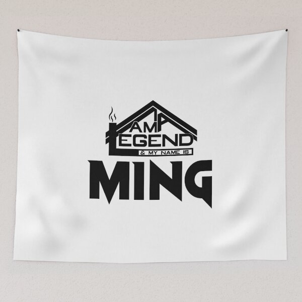 Item preview, I am a Legend & My Name Is Ming ( I am Legendary ) designed and sold by koreatvtea.