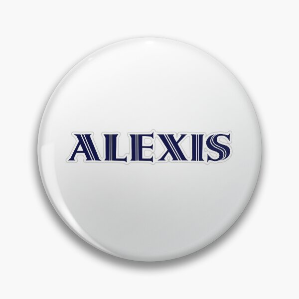Item preview, ALEXIS - Nametag for ALEXIS Roman Style in Blue designed and sold by ferretmaes.