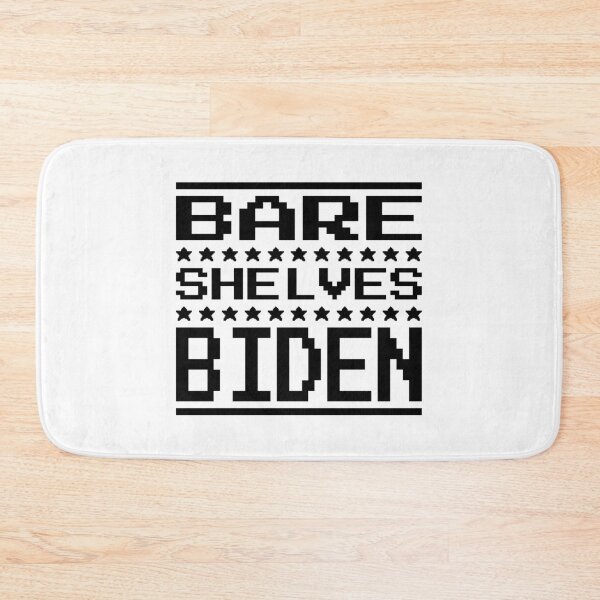 Item preview, pixel art style bare shelves biden designed and sold by ezps.