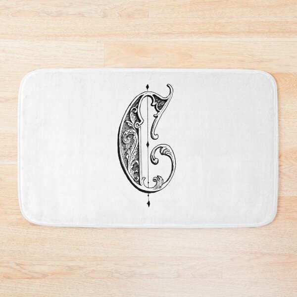 Item preview, Ornamental letter C designed and sold by Cretalyst.