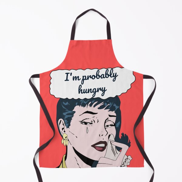 Item preview, Im Probably Hungry Crying Comic Girl Funny Saying Comicbook designed and sold by Imakeyouhappy.