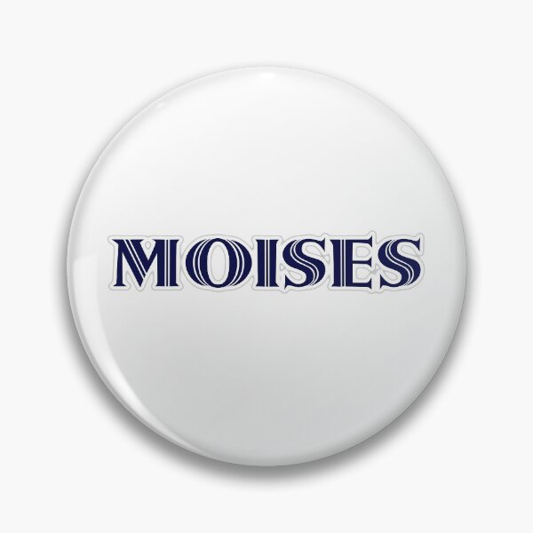 Item preview, MOISES - Nametag for MOISES Roman Style in Blue designed and sold by ferretmaes.
