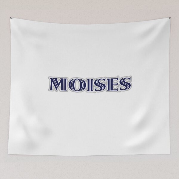 Item preview, MOISES - Nametag for MOISES Roman Style in Blue designed and sold by ferretmaes.
