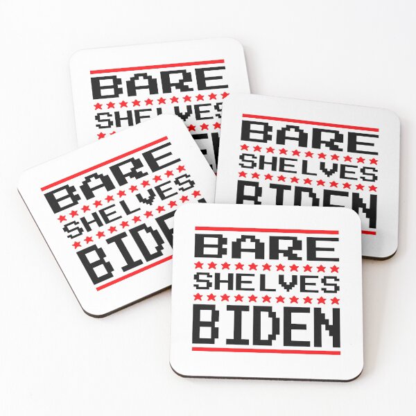 Item preview, pixel art style bare shelves biden designed and sold by ezps.