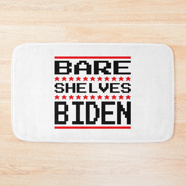 Item preview, pixel art style bare shelves biden designed and sold by ezps.
