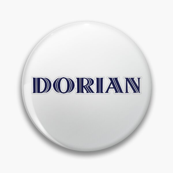 Item preview, DORIAN - Nametag for DORIAN Roman Style in Blue designed and sold by ferretmaes.