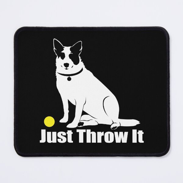 Item preview, Just Throw It | Australian Cattle Dog ACD Heeler |  NickerStickers® on Redbubble designed and sold by NickerStickers.