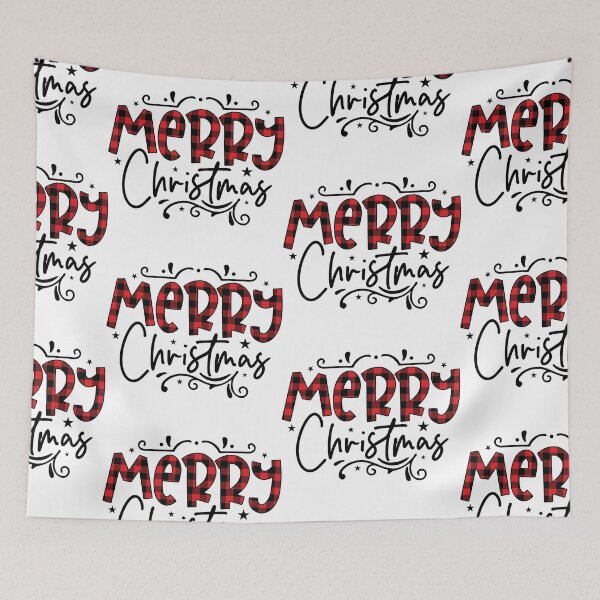 Item preview,   Merry Christmasd,red check,plaid  designed and sold by amy greaves.