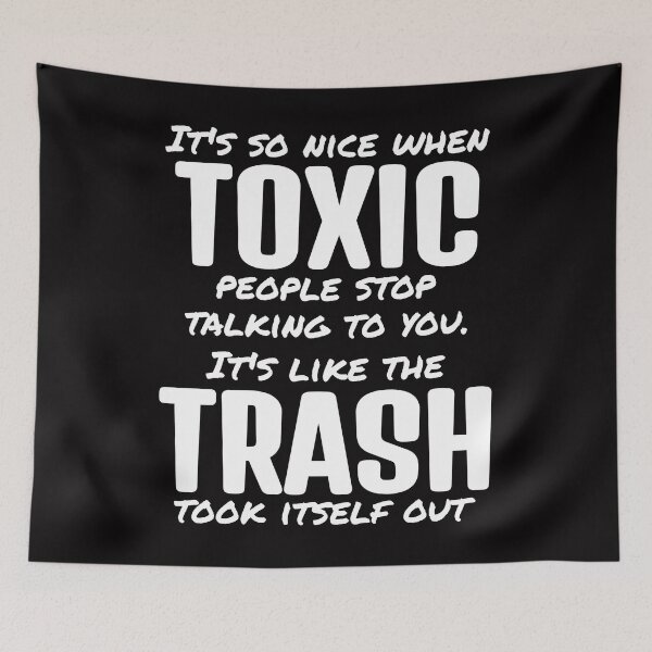Item preview, Toxic Trash People Joke designed and sold by AloraDawnEve.