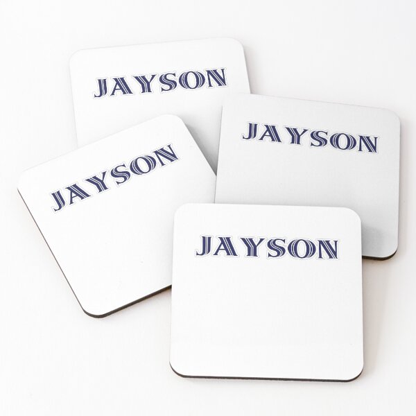 Item preview, JAYSON - Nametag for JAYSON Roman Style in Blue designed and sold by ferretmaes.
