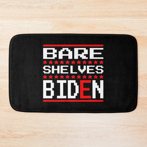 Item preview, pixel art style bare shelves biden designed and sold by ezps.