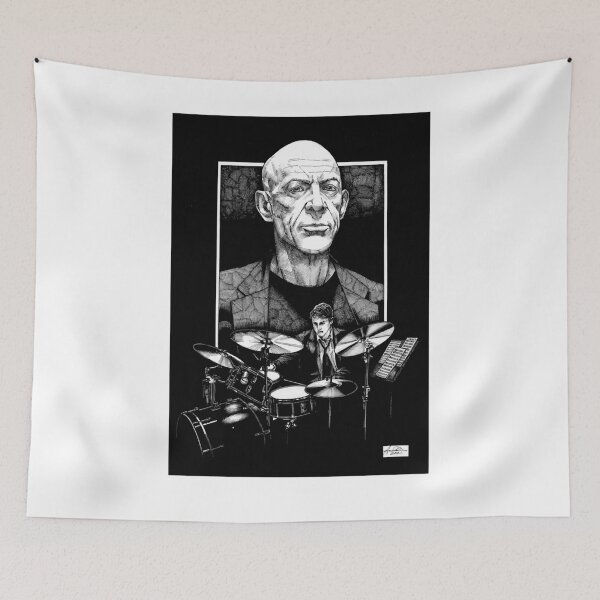 Item preview, Fletcher Drummer Damien Chazelle Whiplash Retro designed and sold by GraduatDerringe.