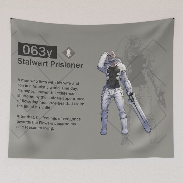 Item preview, 063y - Stalwart Prisioner (Nier Reincarnation) designed and sold by VelvetZone.