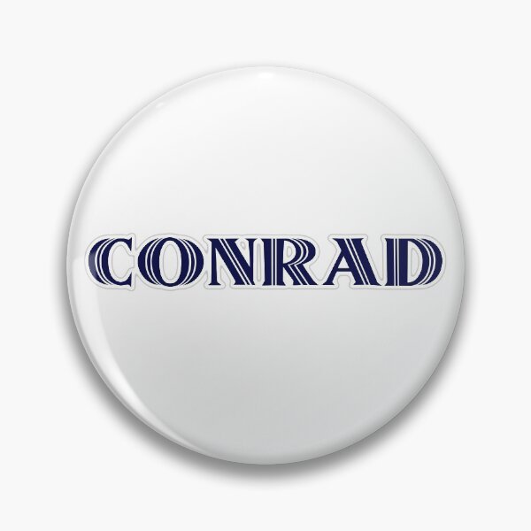 Item preview, CONRAD - Nametag for CONRAD Roman Style in Blue designed and sold by ferretmaes.