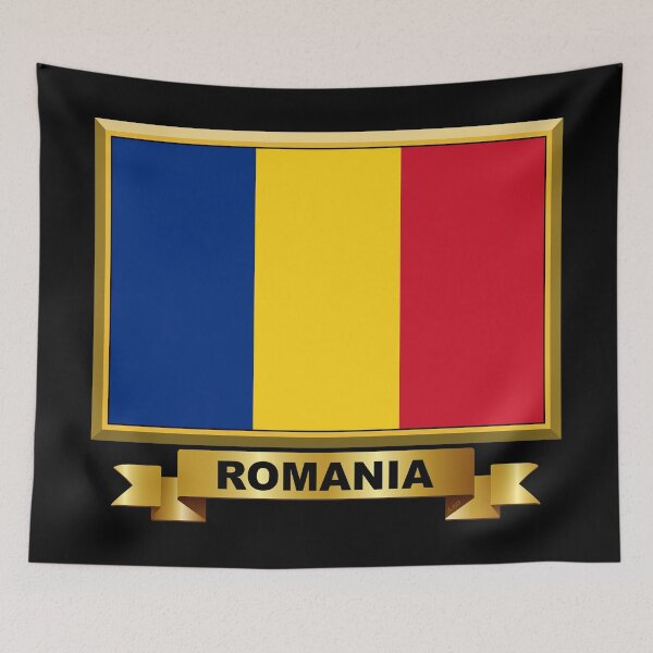 Item preview, ROMANIA Flag Gifts, Masks, Stickers & Products (N) designed and sold by mpodger.