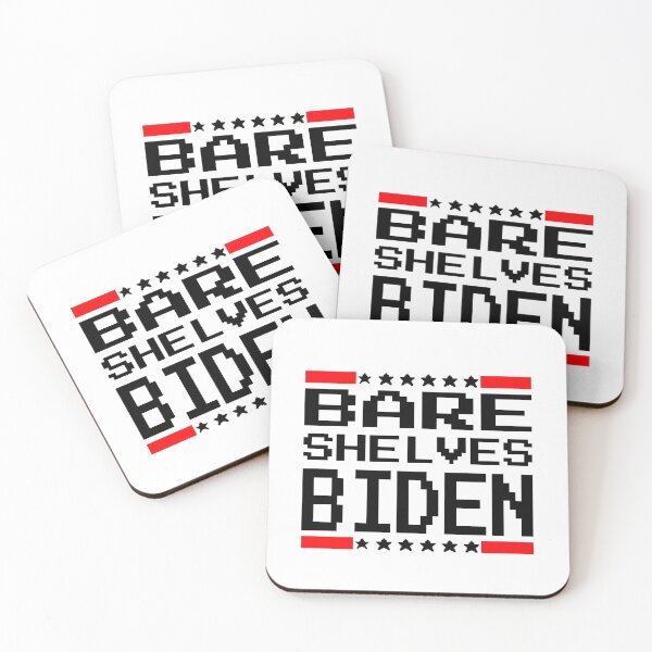 Item preview, pixel art style bare shelves biden designed and sold by ezps.