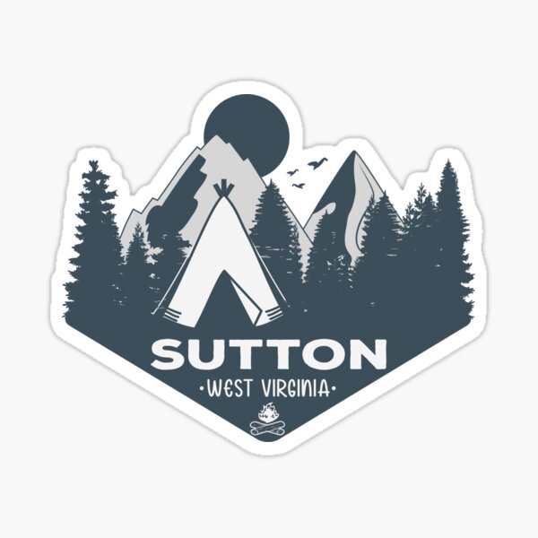 Artikel-Vorschau von Sutton West Virginia Bergblick, designt und verkauft von Home-Spirit.