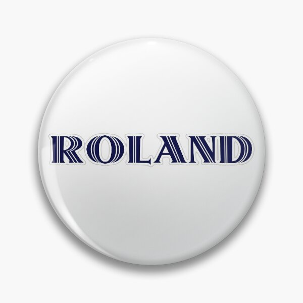 Item preview, ROLAND - Nametag for ROLAND Roman Style in Blue designed and sold by ferretmaes.