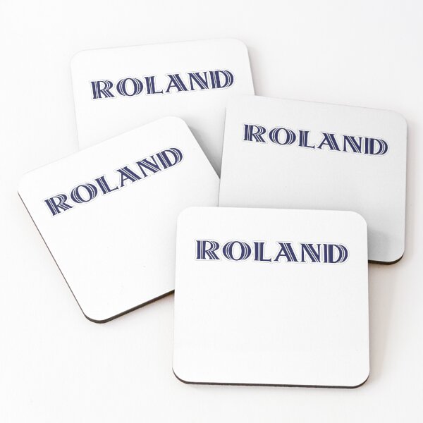 Item preview, ROLAND - Nametag for ROLAND Roman Style in Blue designed and sold by ferretmaes.