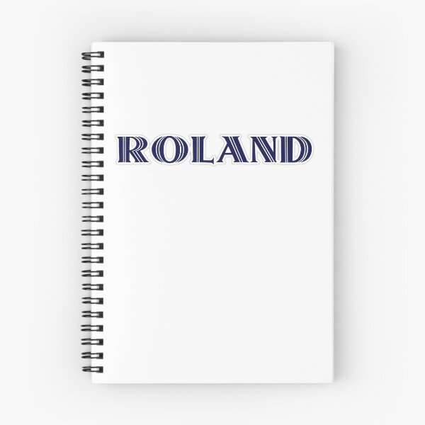 Item preview, ROLAND - Nametag for ROLAND Roman Style in Blue designed and sold by ferretmaes.