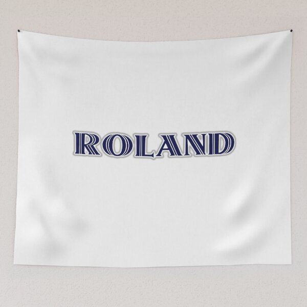 Item preview, ROLAND - Nametag for ROLAND Roman Style in Blue designed and sold by ferretmaes.