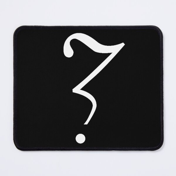 Item preview, Point de Doute (White) Punctuation Mark designed and sold by charqui.
