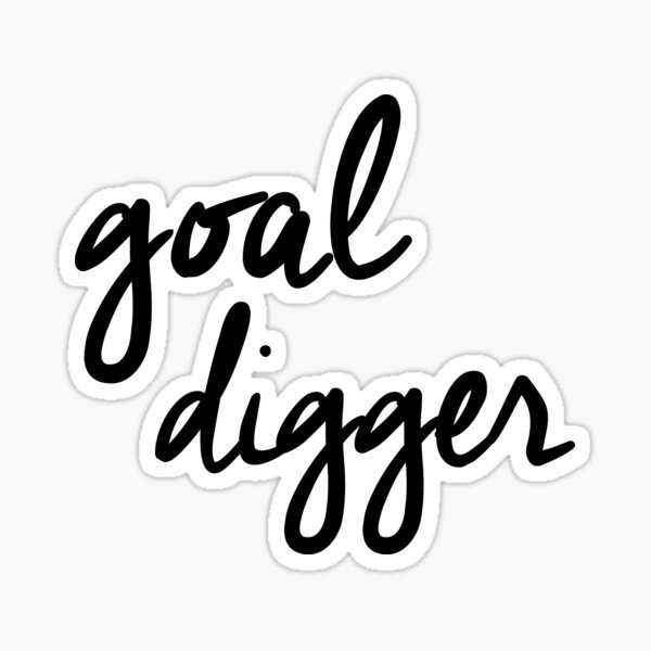 Goal Digger Gift Printable Definition Instant Download 8x10 