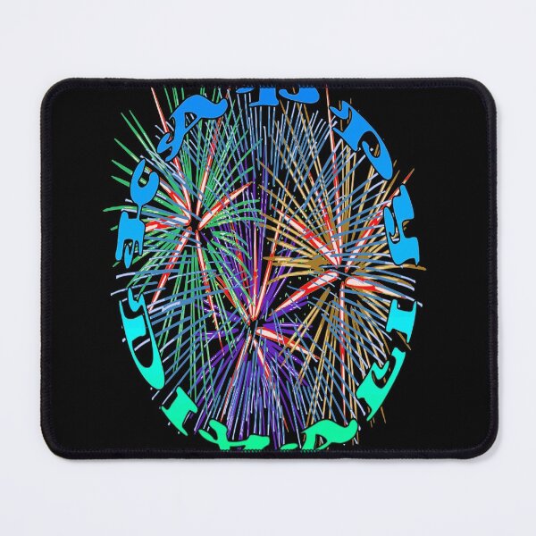 Item preview, Happy Diwali Light Up The World With Fireworks Blue Aqua designed and sold by taiche.