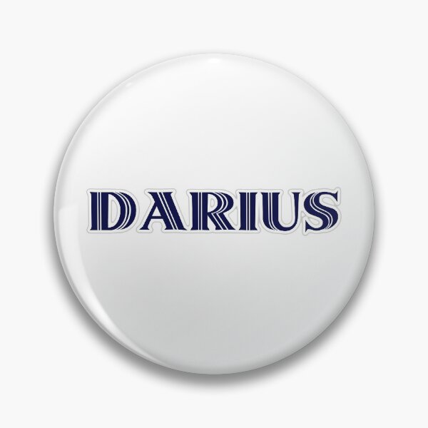 Item preview, DARIUS - Nametag for DARIUS Roman Style in Blue designed and sold by ferretmaes.