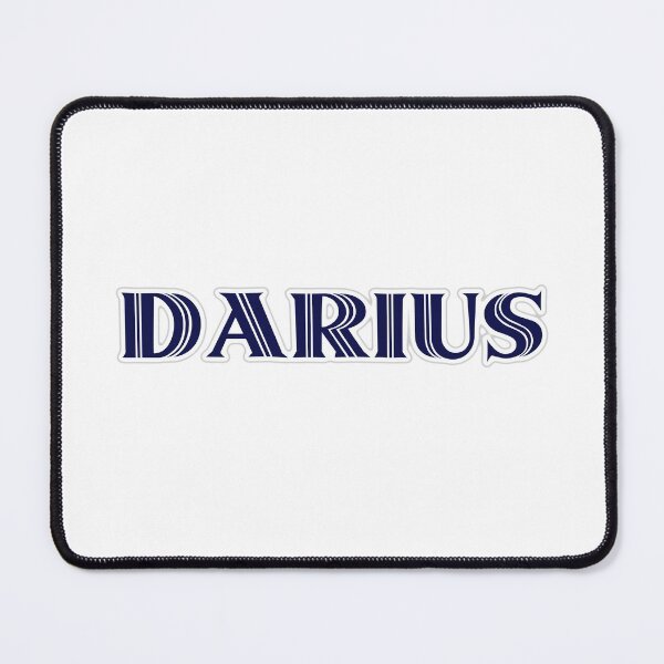 Item preview, DARIUS - Nametag for DARIUS Roman Style in Blue designed and sold by ferretmaes.
