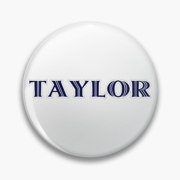 Item preview, TAYLOR - Nametag for TAYLOR Roman Style in Blue designed and sold by ferretmaes.