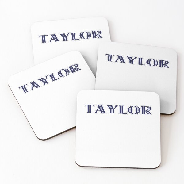 Item preview, TAYLOR - Nametag for TAYLOR Roman Style in Blue designed and sold by ferretmaes.