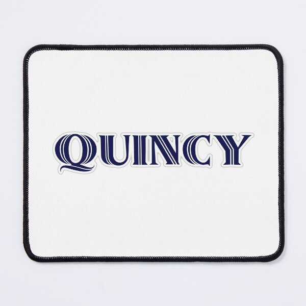 Item preview, QUINCY - Nametag for QUINCY Roman Style in Blue designed and sold by ferretmaes.