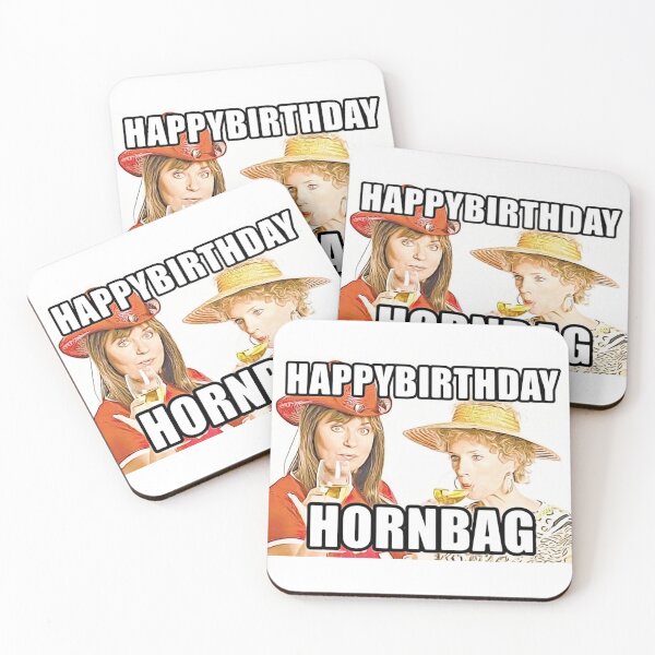 Item preview, Kath and Kim Happy Birthday Hornbag designed and sold by avit1.