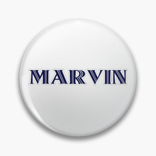 Item preview, MARVIN - Nametag for MARVIN Roman Style in Blue designed and sold by ferretmaes.