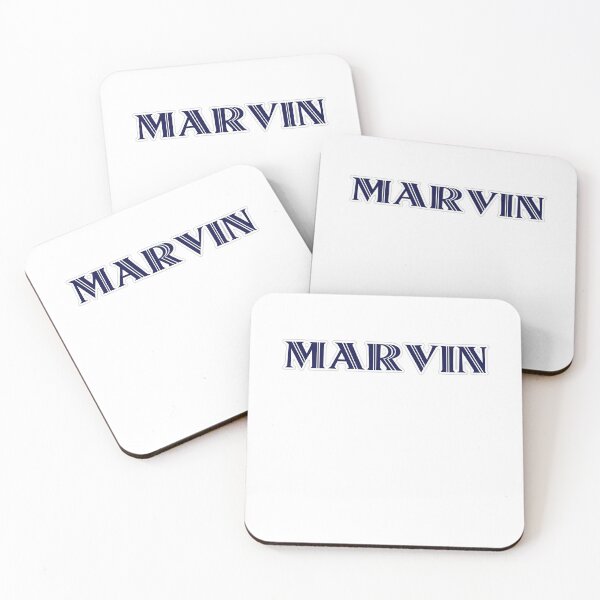 Item preview, MARVIN - Nametag for MARVIN Roman Style in Blue designed and sold by ferretmaes.