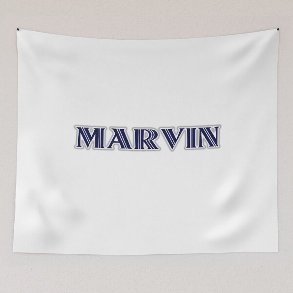 Item preview, MARVIN - Nametag for MARVIN Roman Style in Blue designed and sold by ferretmaes.