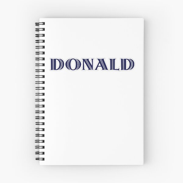 Item preview, DONALD - Nametag for DONALD Roman Style in Blue designed and sold by ferretmaes.