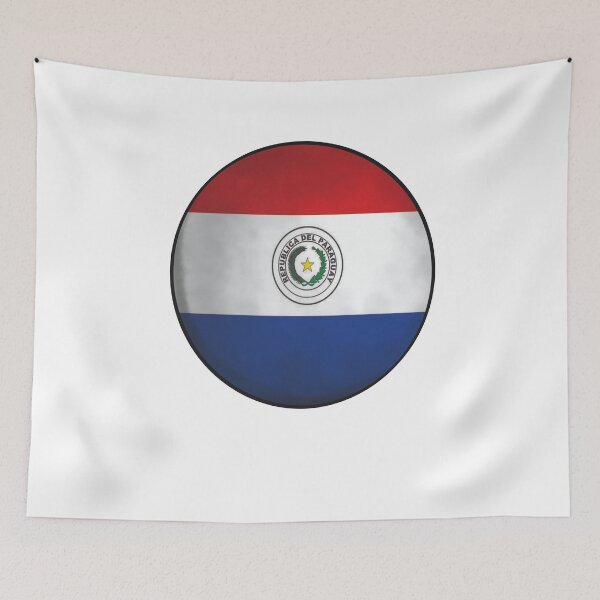 Item preview, paraguay flag designed and sold by ZiphGames.