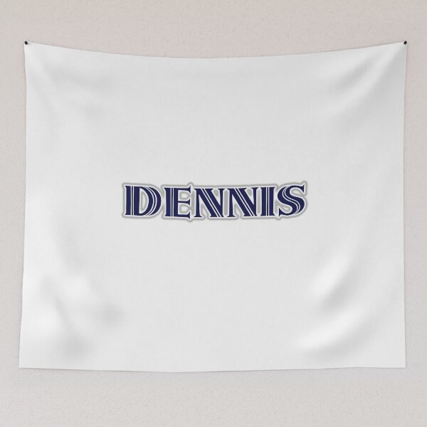 Item preview, DENNIS - Nametag for DENNIS Roman Style in Blue designed and sold by ferretmaes.