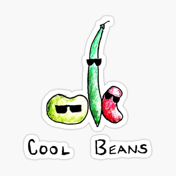 Cool beans Sticker
