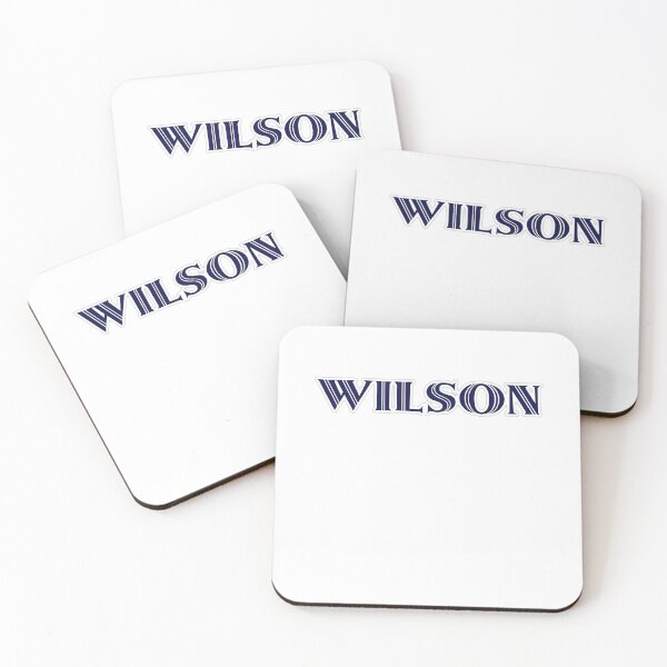 Item preview, WILSON - Nametag for WILSON Roman Style in Blue designed and sold by ferretmaes.