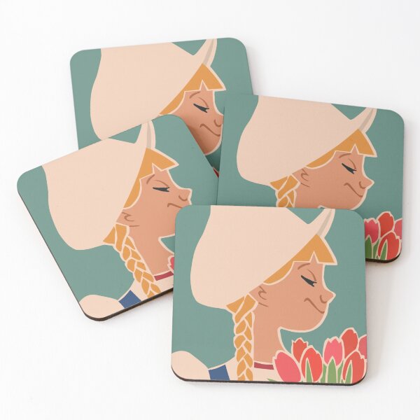 Item preview, Retro Dutch Girl Graphic Design designed and sold by JoyforU.