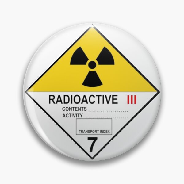 Item preview, Radioactive Hazard Diamond designed and sold by TheEvilCompany.