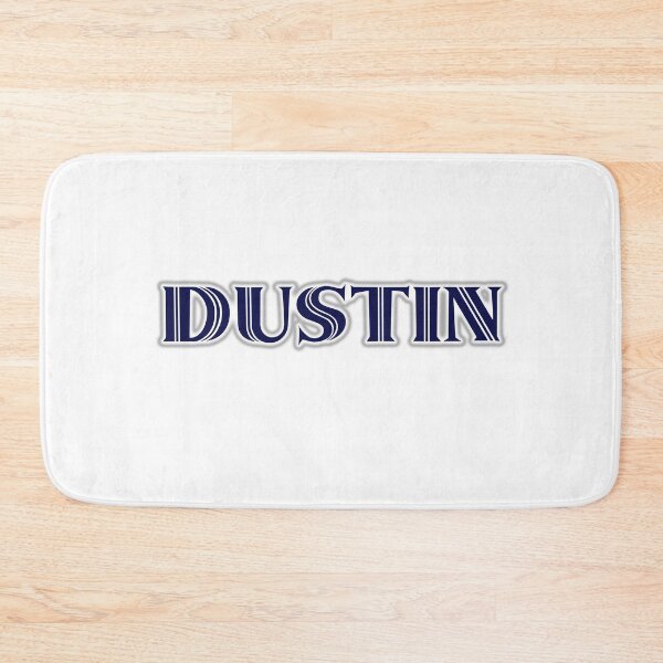 Item preview, DUSTIN - Nametag for DUSTIN Roman Style in Blue designed and sold by ferretmaes.