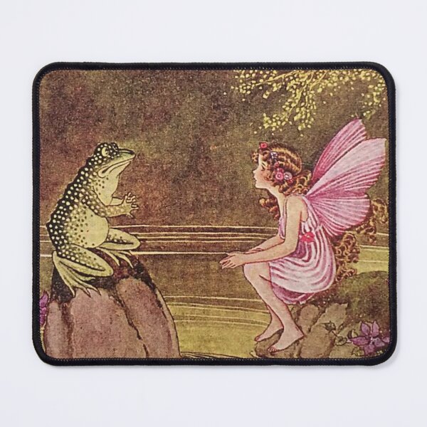 Item preview, Ida Rentoul Outhwaite Frog and Fairy Talking designed and sold by Pinkmagenta.