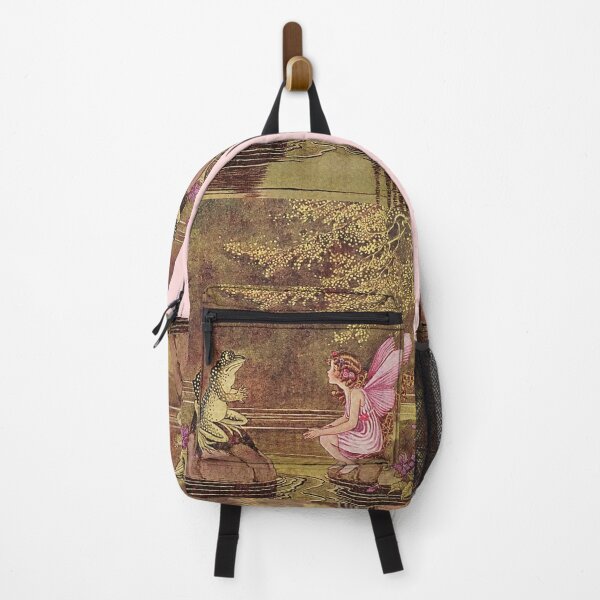 Item preview, Ida Rentoul Outhwaite Frog and Fairy Talking  designed and sold by Pinkmagenta.