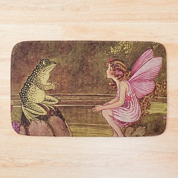 Item preview, Ida Rentoul Outhwaite Frog and Fairy Talking  designed and sold by Pinkmagenta.