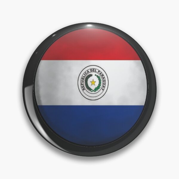 Item preview, paraguay flag designed and sold by ZiphGames.